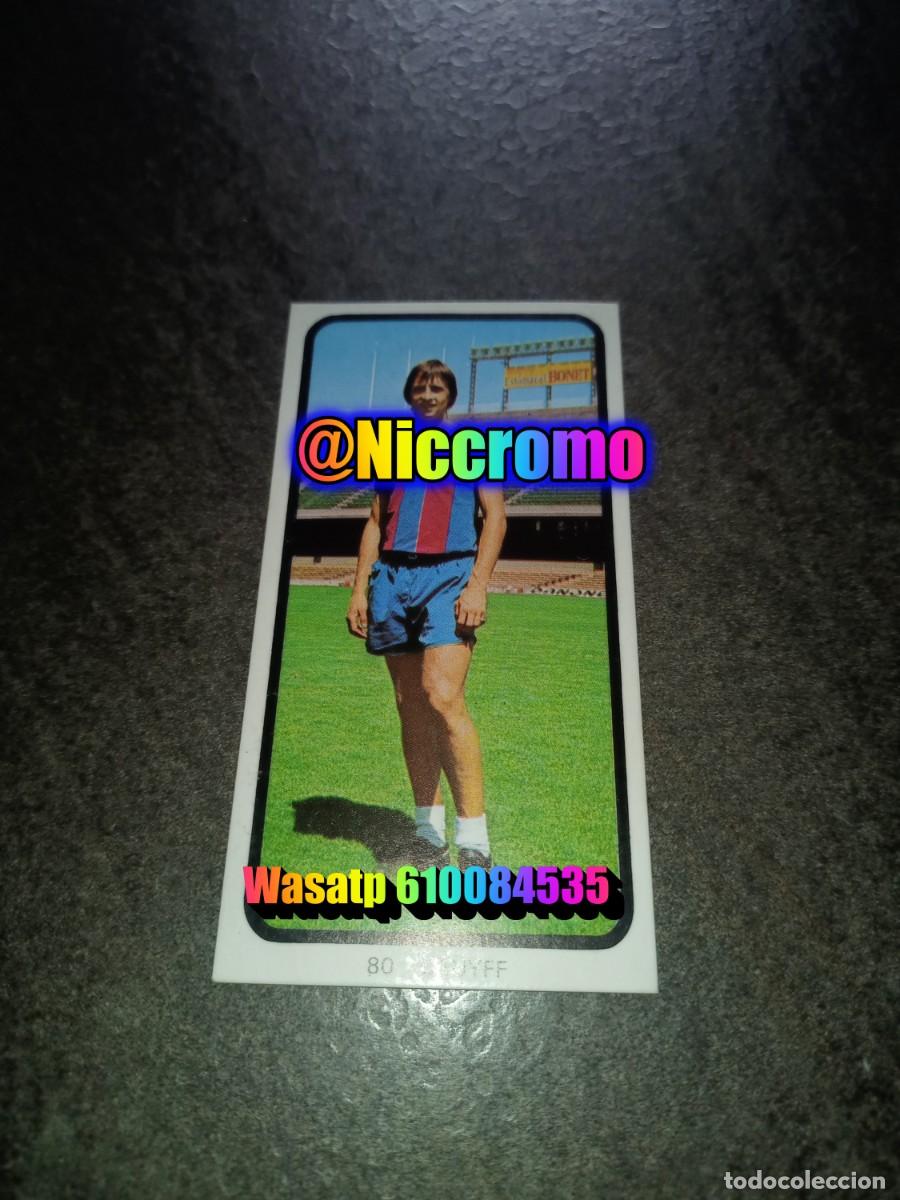 Cromos de f&uacute;tbol: cruyff 80 barcelona cromo ruiz romero 1973 1974 coloca recuperado ver fotos 73 74