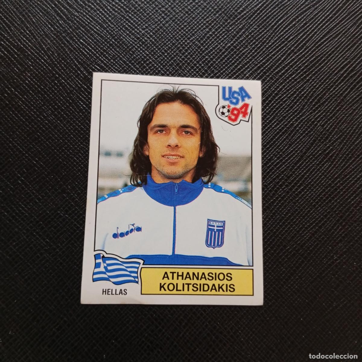 Cartes &agrave; collectionner de Football: 271 KOLITSIDAKIS GRECIA PANINI MUNDIAL USA 94 CROMO FUTBOL 1994 - SIN PEGAR - A57 PG316