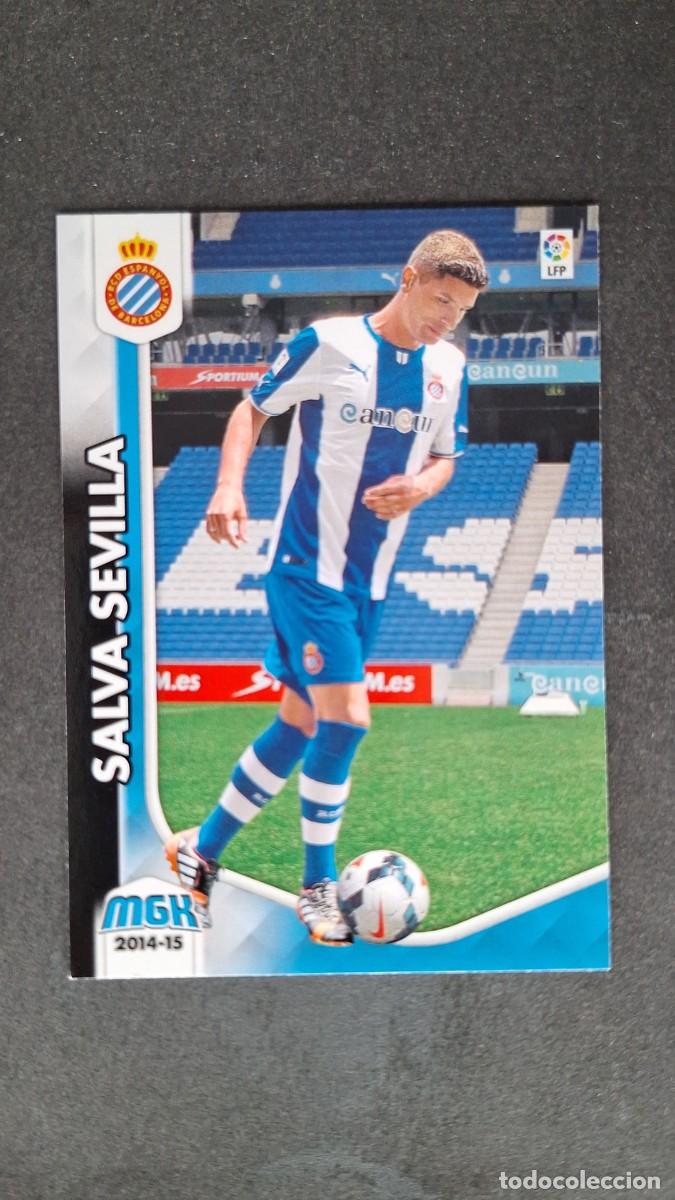 Cartes &agrave; collectionner de Football: L1 SALVA SEVILLA R. C. D. ESPA&Ntilde;OL NUEVO FICHAJE 445 PANINI MEGACRACKS 2014 2015 14 15