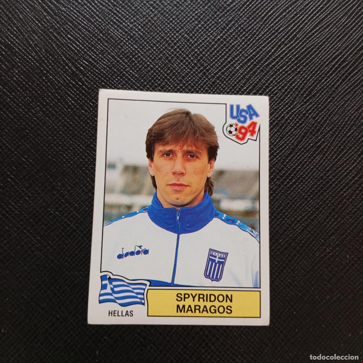 Cartes &agrave; collectionner de Football: 275 SPYRIDON MARAGOS GRECIA PANINI MUNDIAL USA 94 CROMO FUTBOL 1994 - SIN PEGAR - A57 PG325