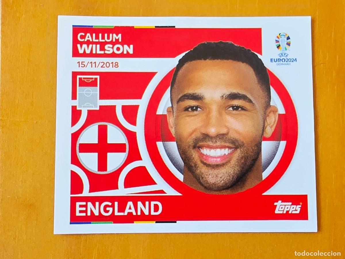 Figurine di Calcio: ENG 21 Callum Wilson, Inglaterra, Topps UEFA Euro 2024, Eurocopa Germany 24 sticker