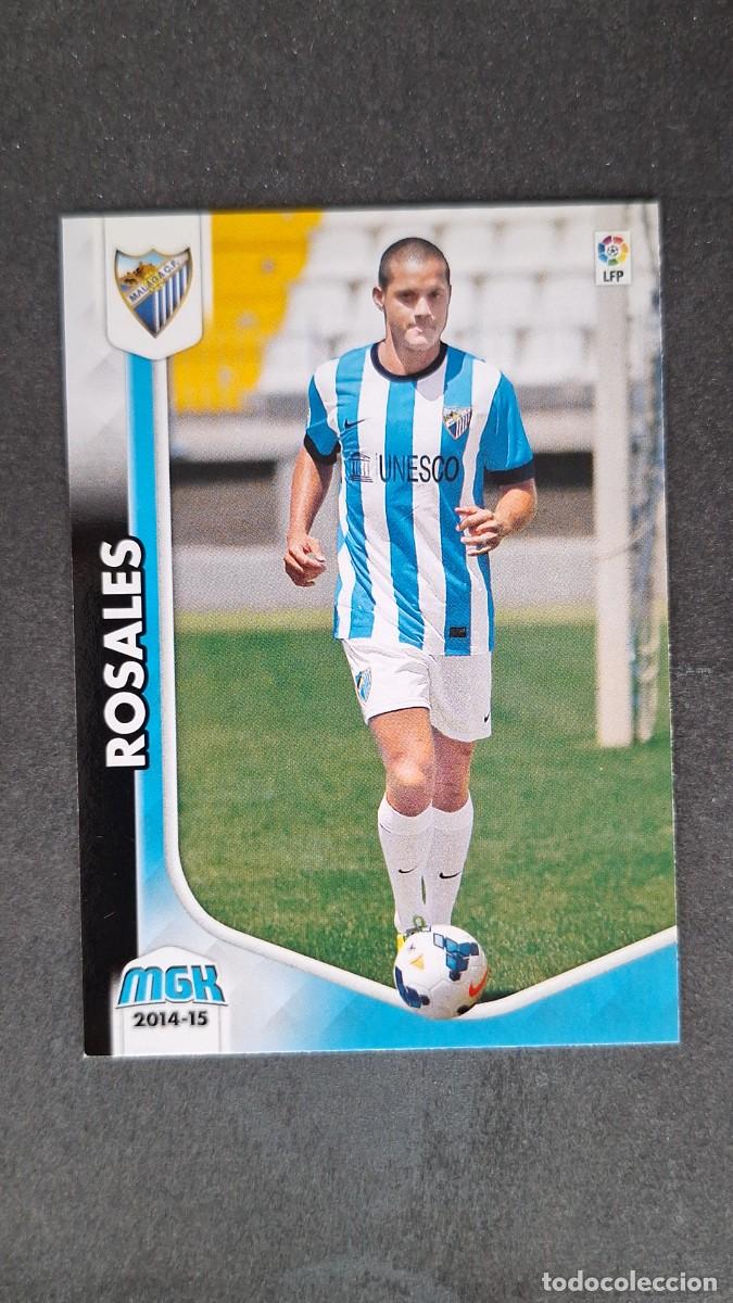 Figurine di Calcio: L1 ROSALES MALAGA C. F. NUEVO FICHAJE 453 PANINI MEGACRACKS 2014 2015 14 15