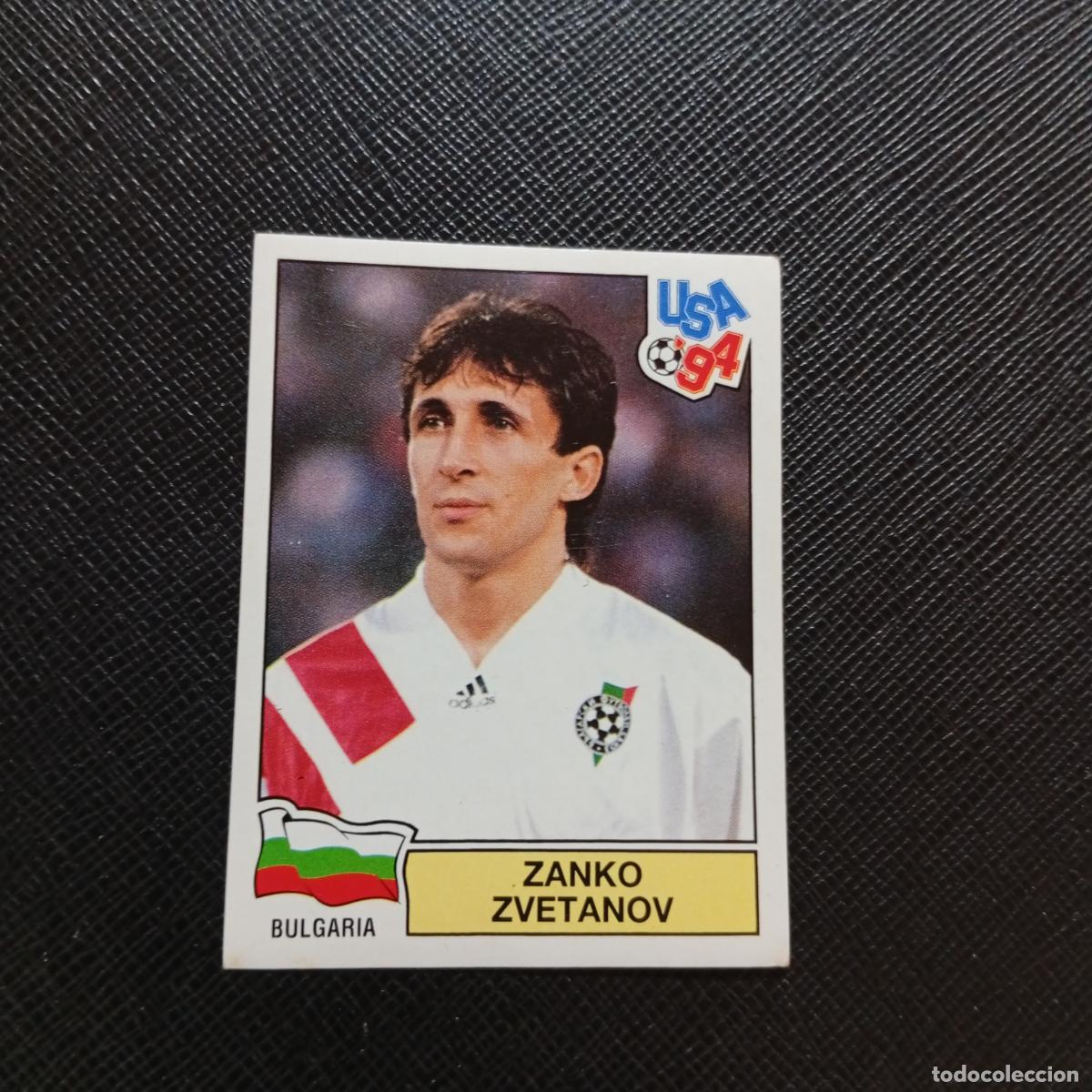 Football Stickers: 288 ZANKO ZVETANOV BULGARIA PANINI MUNDIAL USA 94 CROMO FUTBOL 1994 - SIN PEGAR - A57 PG343