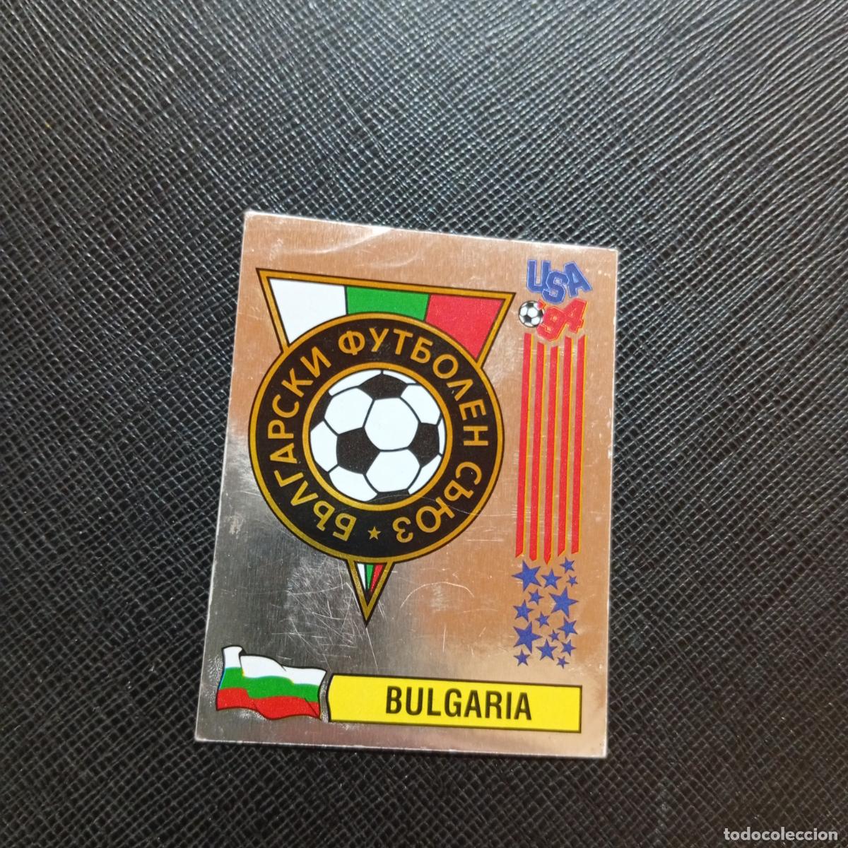 Football Stickers: 287 ESCUDO BULGARIA PANINI MUNDIAL USA 94 CROMO FUTBOL 1994 - SIN PEGAR - A57 PG352 B