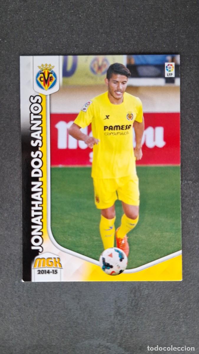 Football Stickers: L1 JONATHAN DOS SANTOS VILLARREAL C. F. NUEVO FICHAJE 455 PANINI MEGACRACKS 2014 2015 14 15