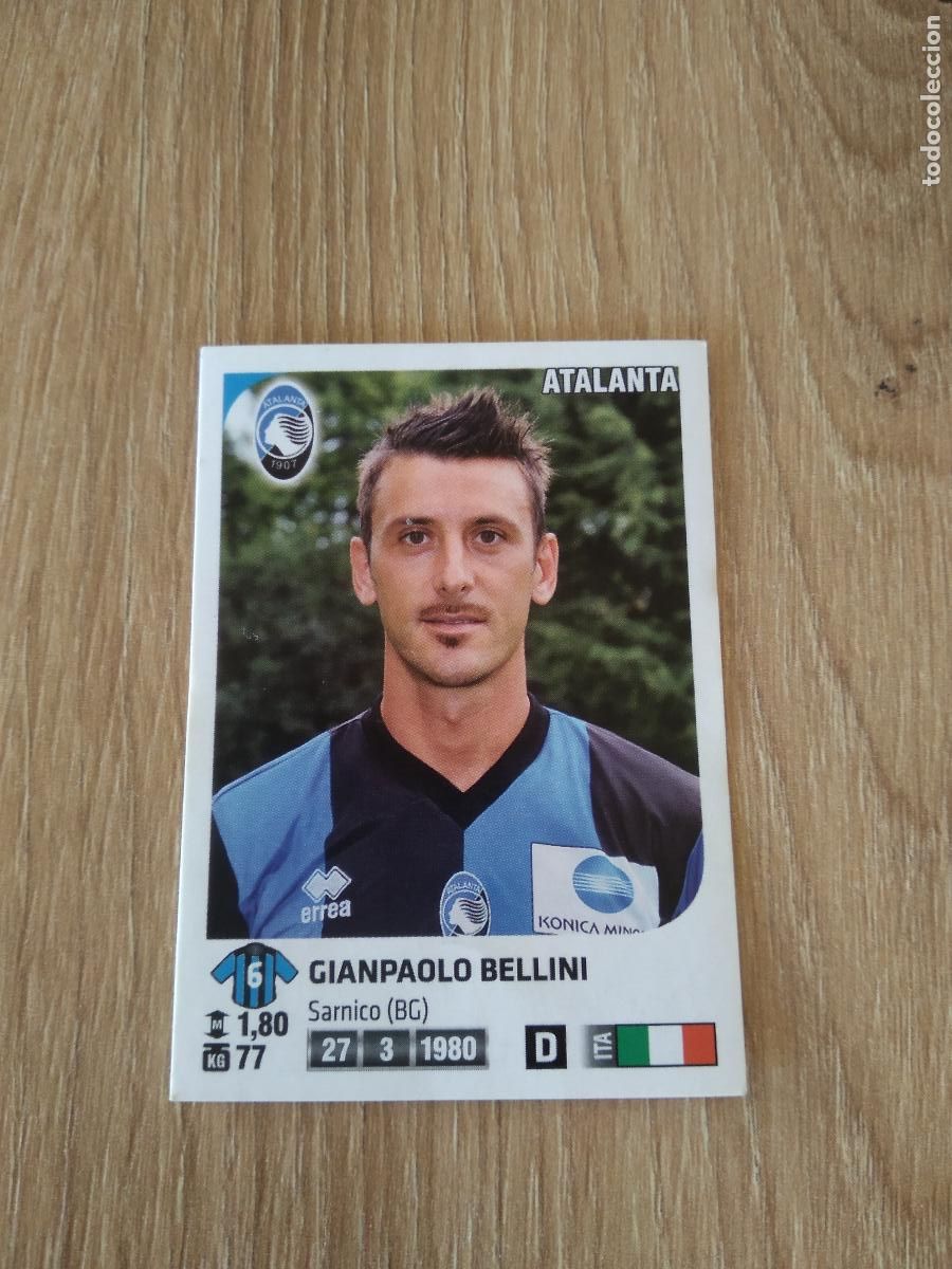 Cartes &agrave; collectionner de Football: 4 GIANPAOLO BELLINI ATALANTA CROMO FUTBOL PANINI LIGA ITALIA 2011-2012 CALCIATORI 11-12