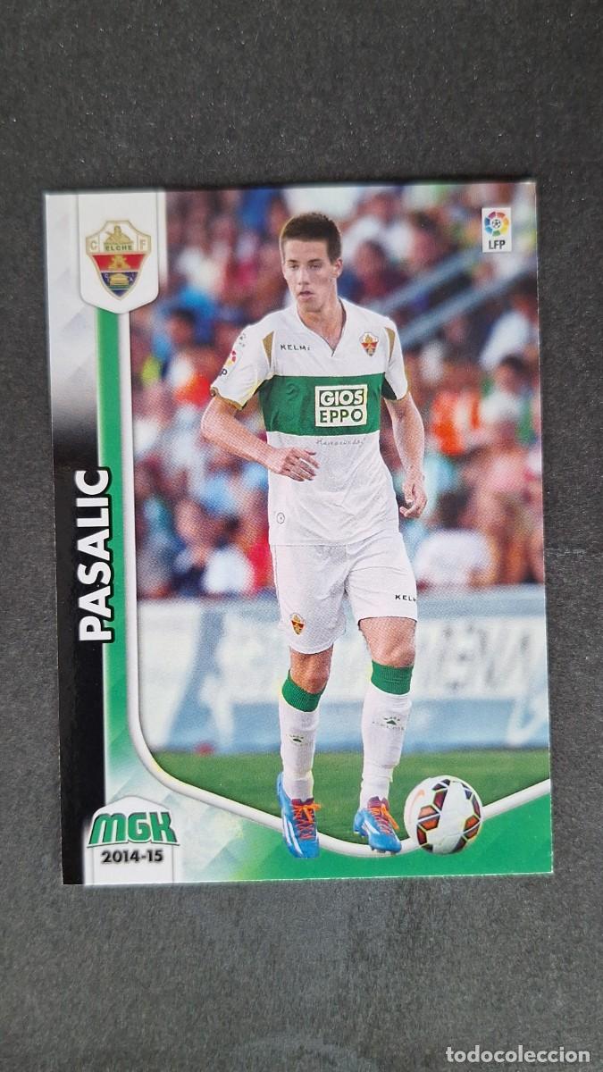 Cromos de f&uacute;tbol: L1 PASALIC ELCHE C. F. NUEVO FICHAJE 470 PANINI MEGACRACKS 2014 2015 14 15