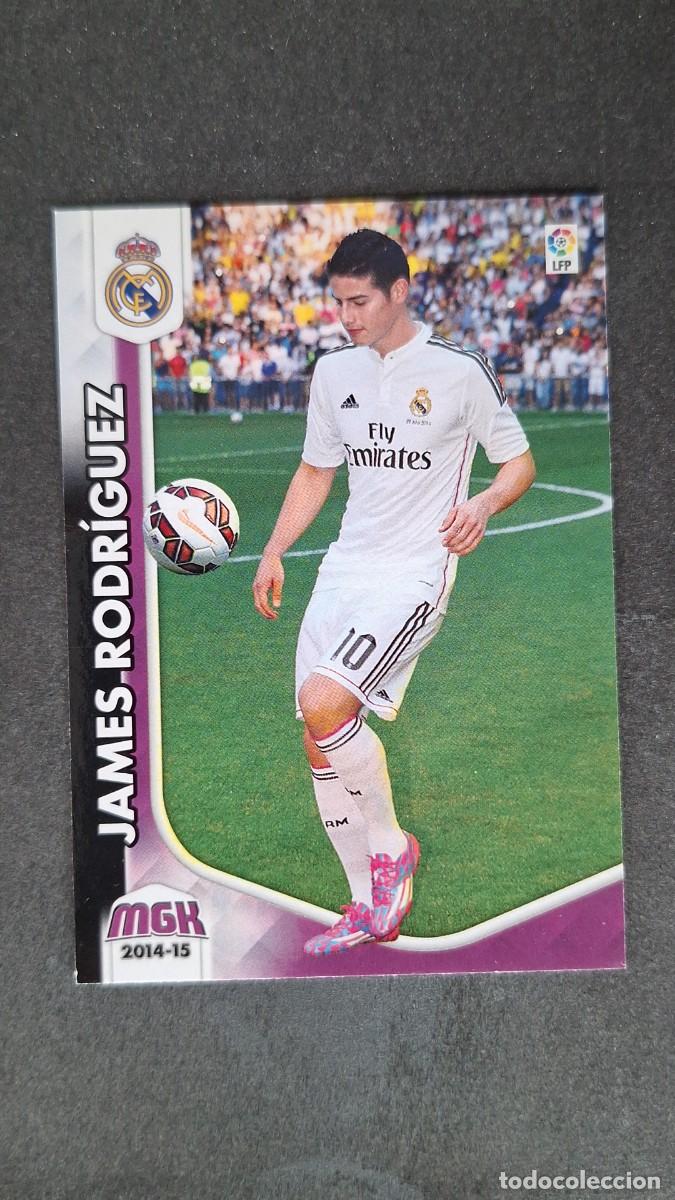 Cromos de f&uacute;tbol: L1 JAMES RODRIGUEZ REAL MADRID NUEVO FICHAJE 471 PANINI MEGACRACKS 2014 2015 14 15