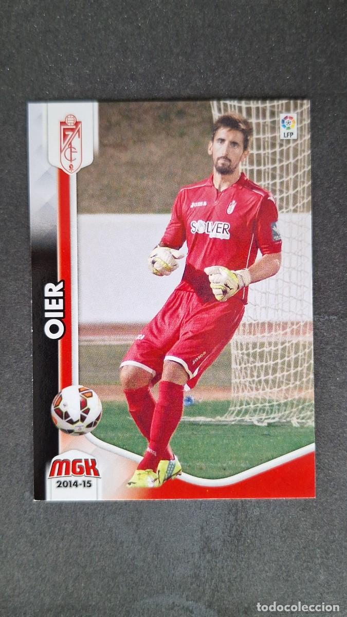 Cromos de f&uacute;tbol: L1 OIER GRANADA C. F. NUEVO FICHAJE 472 PANINI MEGACRACKS 2014 2015 14 15