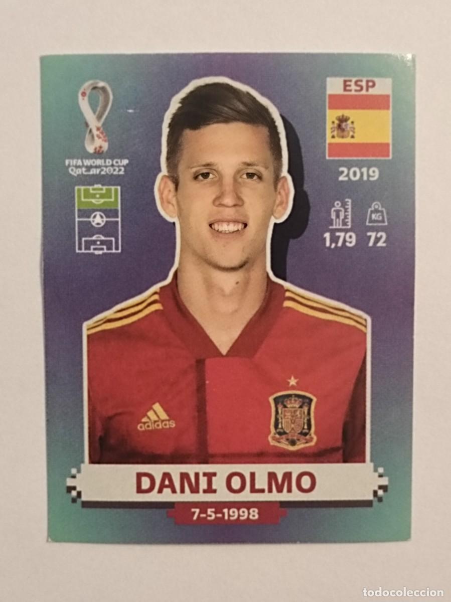 Cromos de f&uacute;tbol: #ESP 16 DANI OLMO (ESPA&Ntilde;A) MUNDIAL QATAR 2022 PANINI