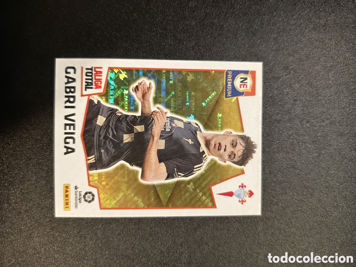 Cromos de f&uacute;tbol: 474 GABRI VEIGA NEW ERA PREMIUM CELTA LALIGA TOTAL PANINI 2022-23 2022 2023 (III)