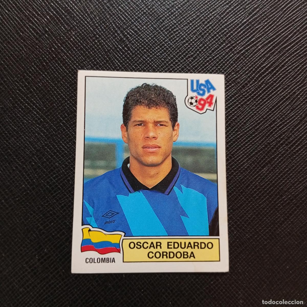 Cromos de f&uacute;tbol: 54 CORDOBA COLOMBIA PANINI MUNDIAL USA 94 CROMO FUTBOL 1994 - SIN PEGAR - A57 PG370