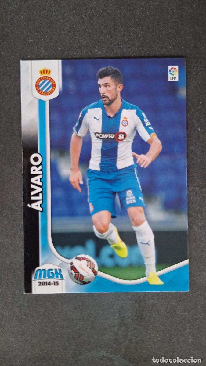 Cromos de f&uacute;tbol: L1 ALVARO R. C. D. ESPA&Ntilde;OL NUEVO FICHAJE 476 PANINI MEGACRACKS 2014 2015 14 15