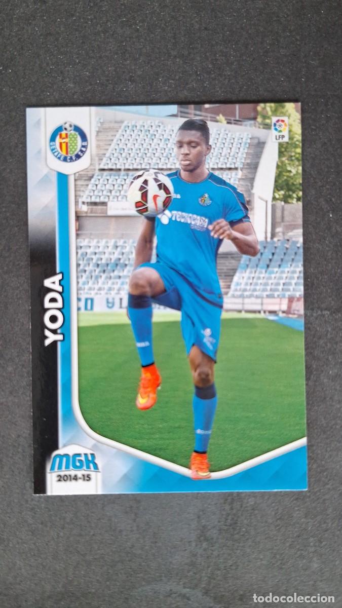 Cromos de f&uacute;tbol: L1 YODA GETAFE C. F. NUEVO FICHAJE 477 PANINI MEGACRACKS 2014 2015 14 15