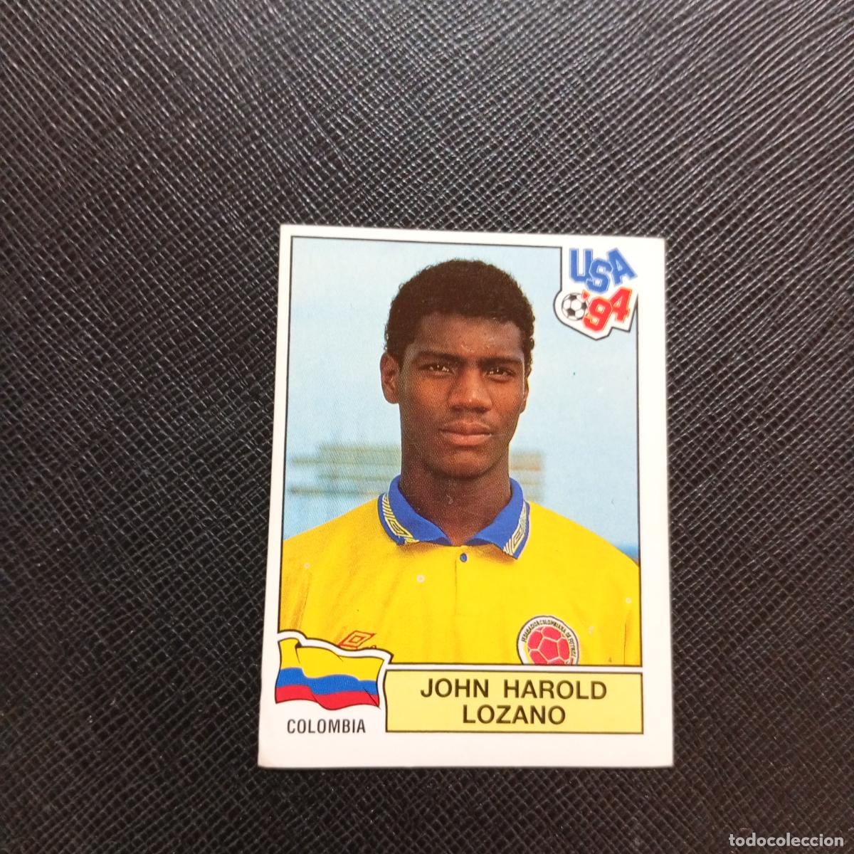 Cromos de f&uacute;tbol: 65 HAROLD LOZANO COLOMBIA PANINI MUNDIAL USA 94 CROMO FUTBOL 1994 - SIN PEGAR - A57 PG397