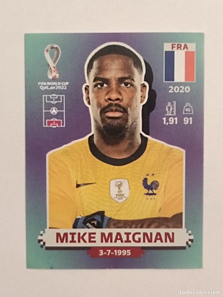 Cromos de f&uacute;tbol: #FRA 4 MIKE MAIGNAN (FRANCIA) MUNDIAL QATAR 2022 PANINI