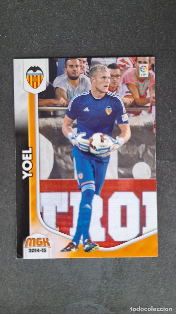 Cromos de f&uacute;tbol: L1 YOEL VALENCIA C. F. NUEVO FICHAJE 480 PANINI MEGACRACKS 2014 2015 14 15