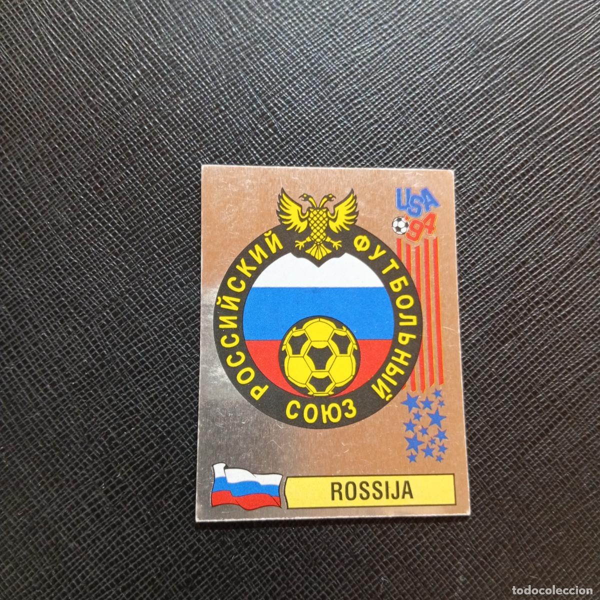 Cromos de f&uacute;tbol: 115 ESCUDO RUSIA PANINI MUNDIAL USA 94 CROMO FUTBOL 1994 - SIN PEGAR - A57 PG406