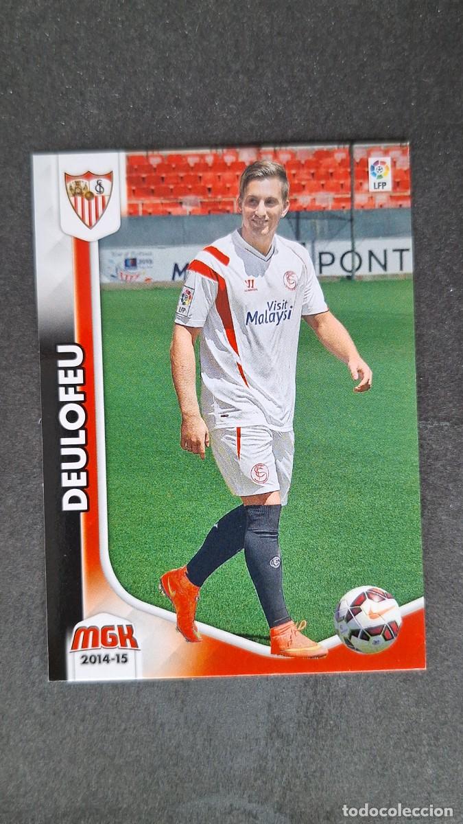 Cromos de f&uacute;tbol: L1 DEULOFEU SEVILLA F. C. NUEVO FICHAJE 481 PANINI MEGACRACKS 2014 2015 14 15