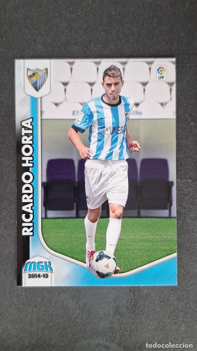 Cromos de f&uacute;tbol: L1 RICARDO HORTA MALAGA C. F. NUEVO FICHAJE 483 PANINI MEGACRACKS 2014 2015 14 15
