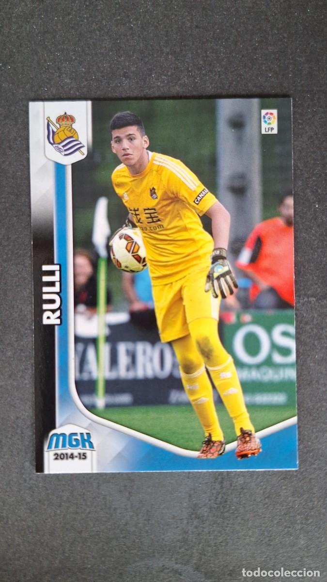 Cromos de f&uacute;tbol: L1 RULLI REAL SOCIEDAD NUEVO FICHAJE 484 PANINI MEGACRACKS 2014 2015 14 15