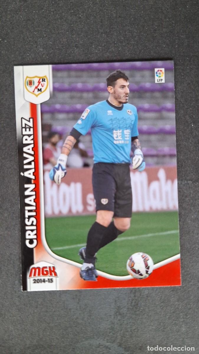 Cromos de f&uacute;tbol: L1 CRISTIAN ALVAREZ RAYO VALLECANO NUEVO FICHAJE 488 PANINI MEGACRACKS 2014 2015 14 15