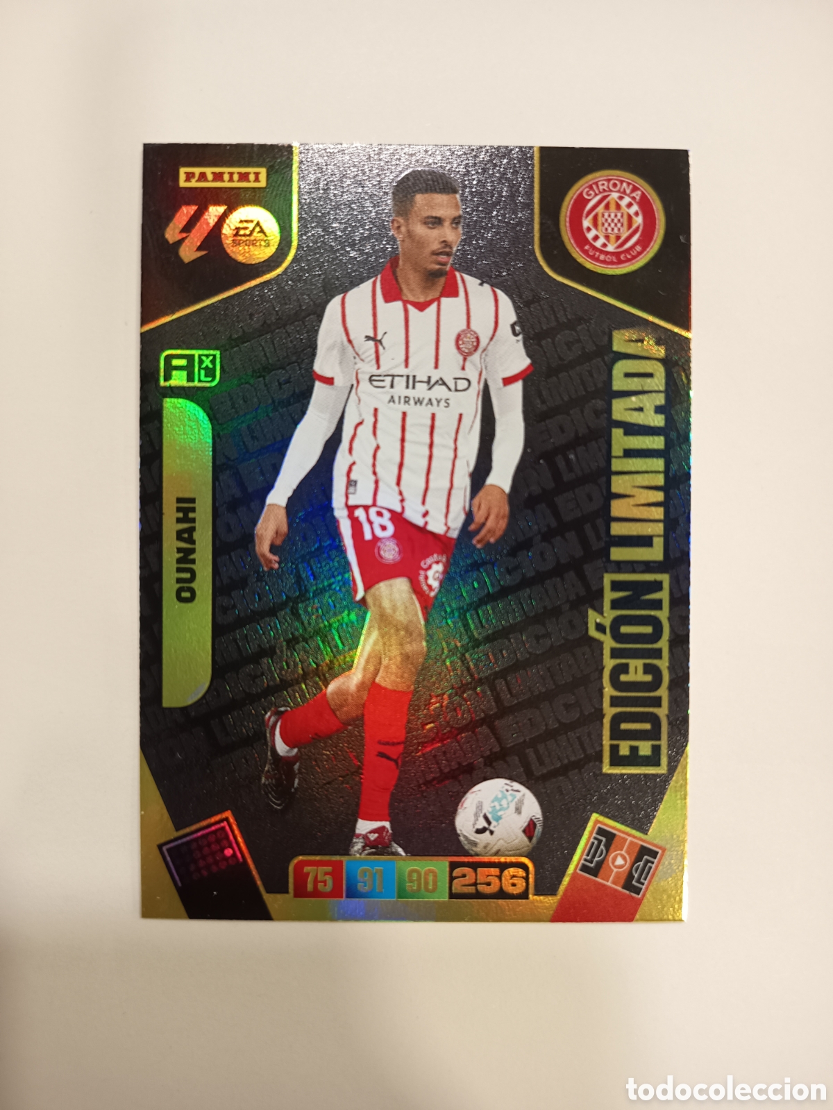Fu&szlig;ball-Sticker: OUNAHI GIRONA EDICI&Oacute;N LIMITADA ADRENALYN XL PANINI 2025-26 2025 2026