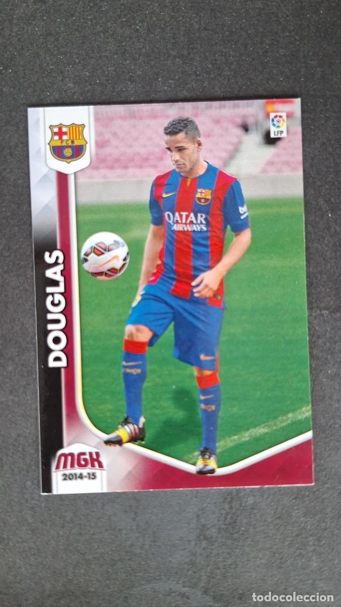 Fu&szlig;ball-Sticker: L1 DOUGLAS F. C. BARCELONA NUEVO FICHAJE 501 PANINI MEGACRACKS 2014 2015 14 15