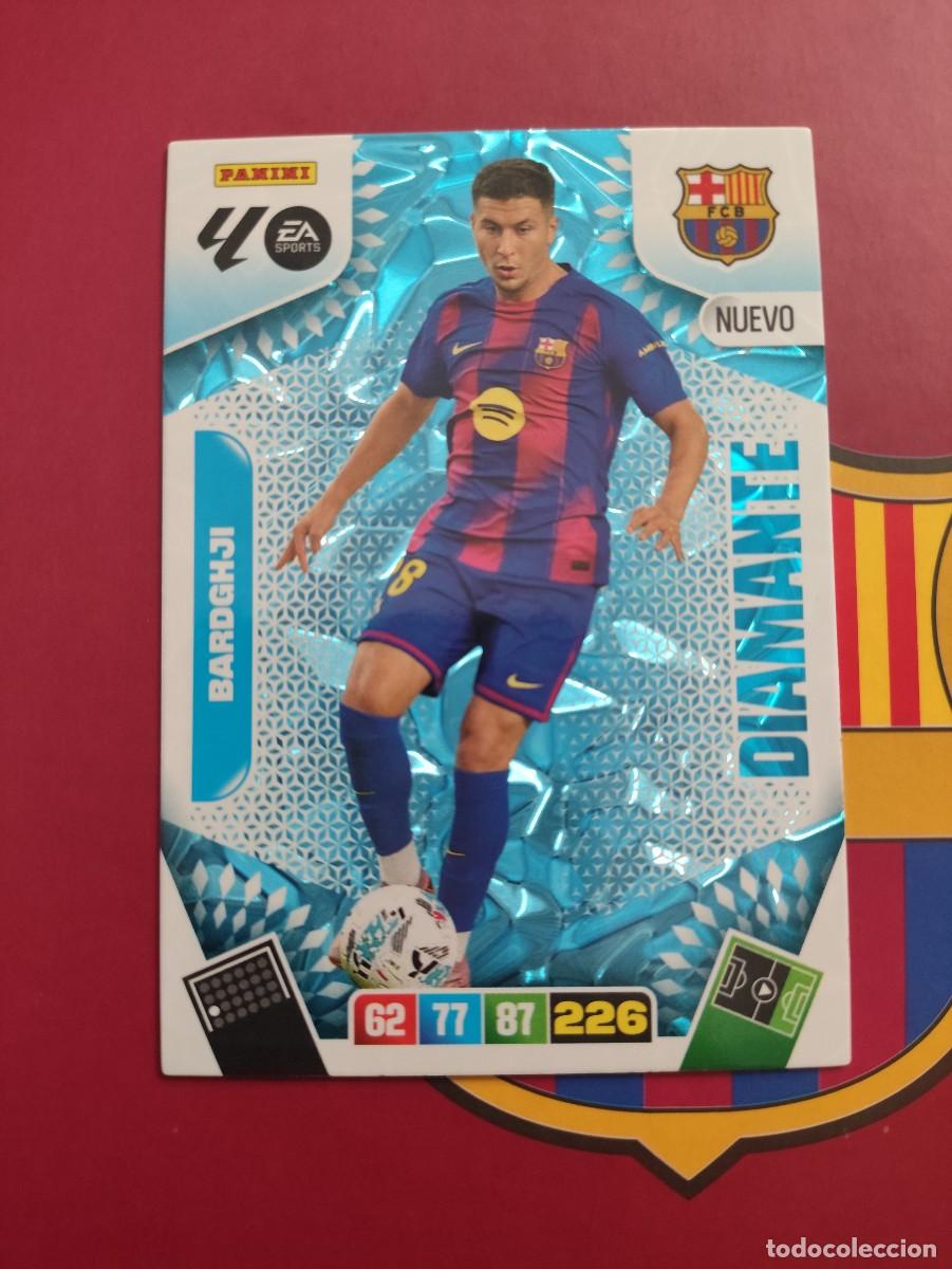 Cromos de f&uacute;tbol: BARDGHJI NUEVO DIAMANTE DREAM BOX BARCELONA ADRENALYN 2025 2026 25 26