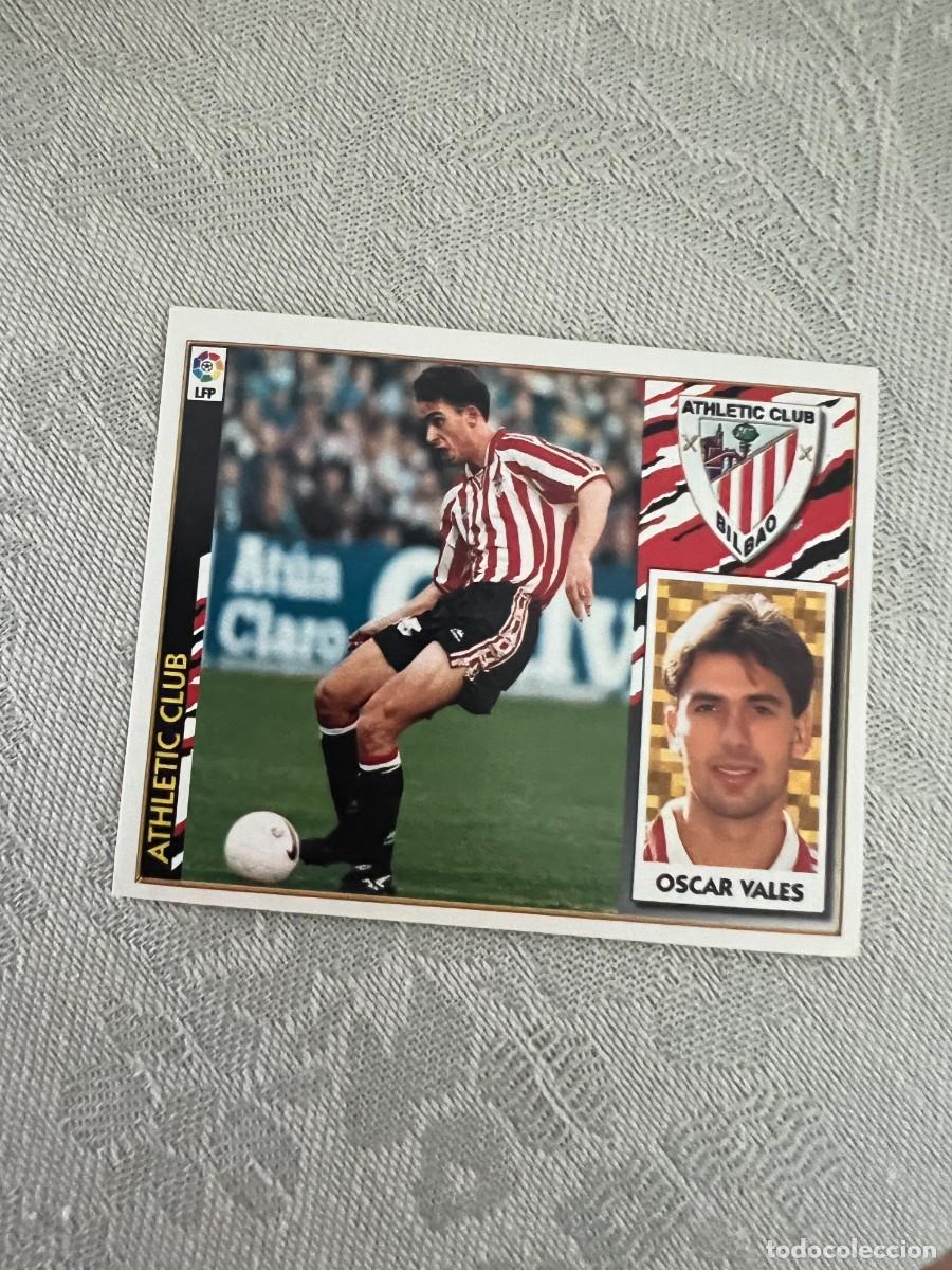Cromos de f&uacute;tbol: &Oacute;SCAR VALES BILABO BAJA SIN PEGAR EDICIONES ESTE 97 98 1997 1998