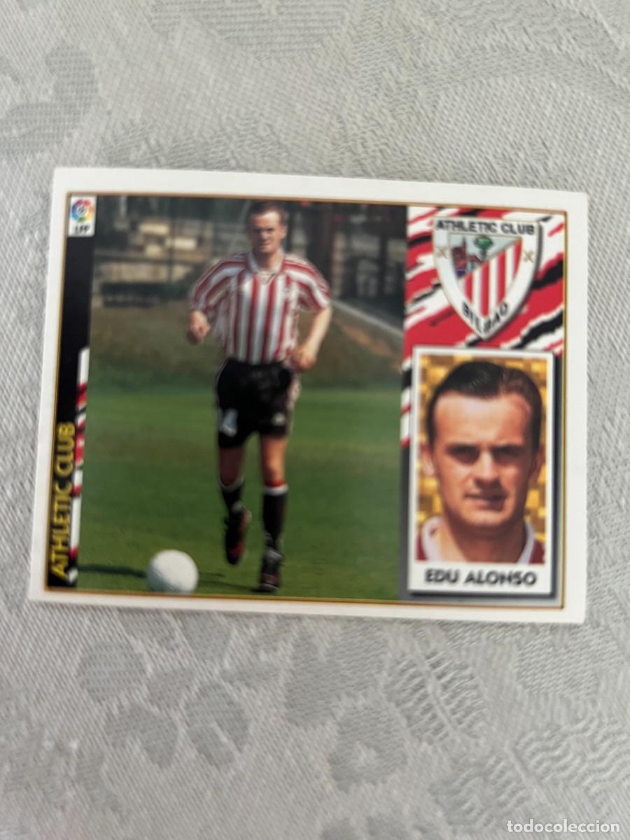 Cromos de f&uacute;tbol: EDU ALONSO BAJA SIN PEGAR EDICIONES ESTE 97 98 1997 1998