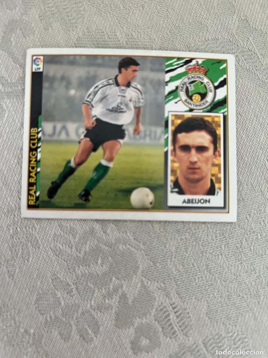 Cromos de f&uacute;tbol: ABEIJON RACING DE SANTANDER COLOCA SIN PEGAR EDICIONES ESTE 97 98 1997 1998