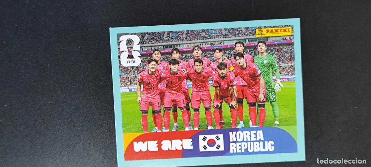Cromos de f&uacute;tbol: FIFA WORLD CUP 2026 STICKER ALINEACION KOREA # KOR13 PANINI