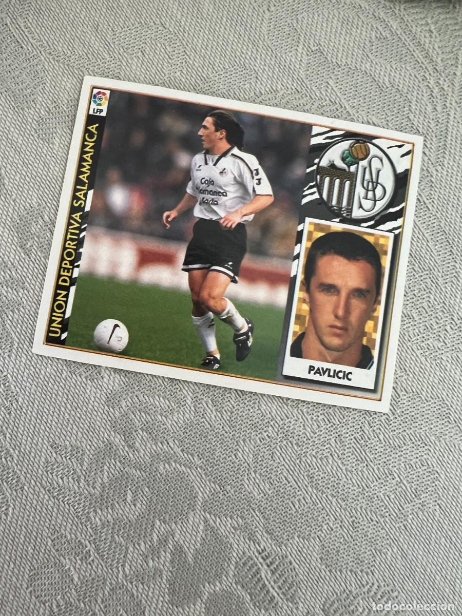 Cromos de f&uacute;tbol: PAVLICIC U. D. SALAMANCA COLOCA SIN PEGAR EDICIONES ESTE 97 98 1997 1998