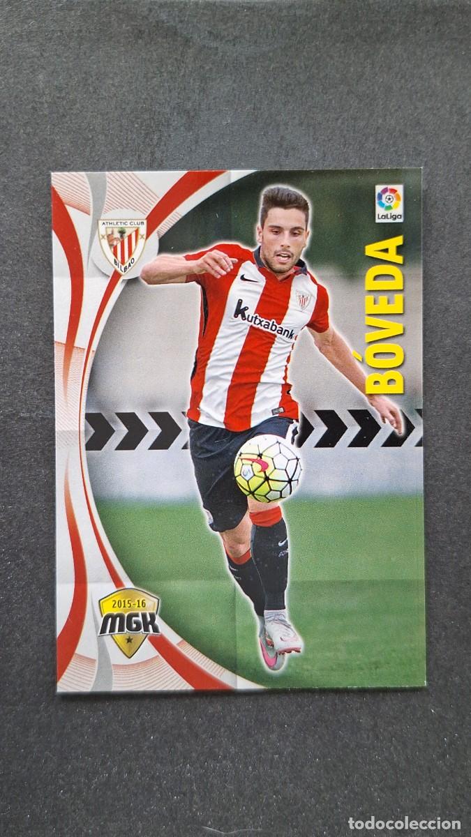 Cromos de f&uacute;tbol: L1 BOVEDA ATHLETIC CLUB DE BILBAO 6 PANINI MEGACRACKS 2015 2016 15 16