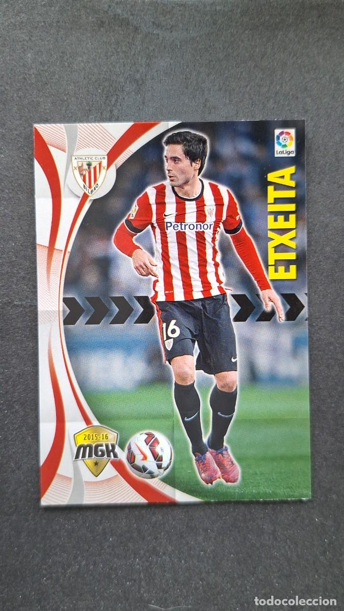 Cromos de f&uacute;tbol: L1 ETXEITA ATHLETIC CLUB DE BILBAO 8 PANINI MEGACRACKS 2015 2016 15 16