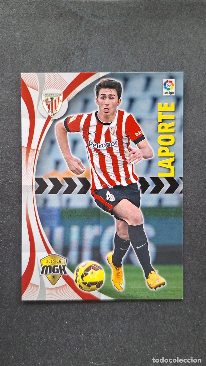 Cromos de f&uacute;tbol: L1 LAPORTE ATHLETIC CLUB DE BILBAO 9 PANINI MEGACRACKS 2015 2016 15 16