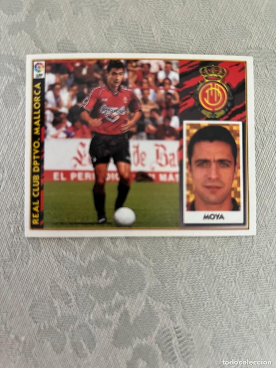 Cromos de f&uacute;tbol: MOYA R. C. D. MALLORCA COLOCA SIN PEGAR EDICIONES ESTE 97 98 1997 1998