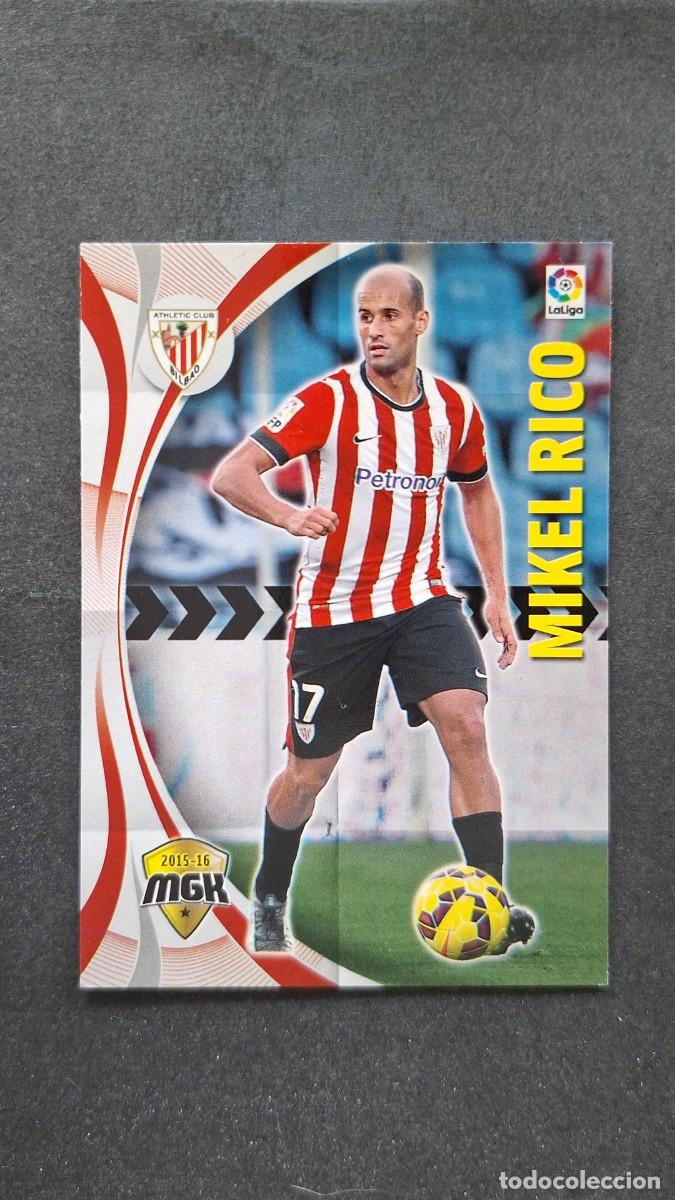 Football Stickers: L1 MIKEL RICO ATHLETIC CLUB DE BILBAO 12 PANINI MEGACRACKS 2015 2016 15 16