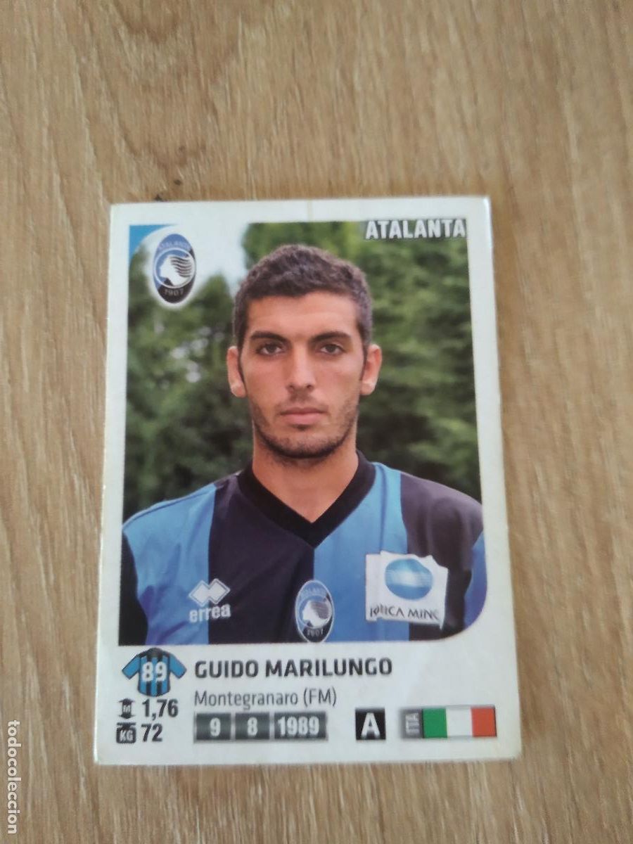 Cromos de f&uacute;tbol: 21 GUIDO MARILUNGO ATALANTA CROMO FUTBOL PANINI LIGA ITALIA 2011-2012 CALCIATORI 11-12