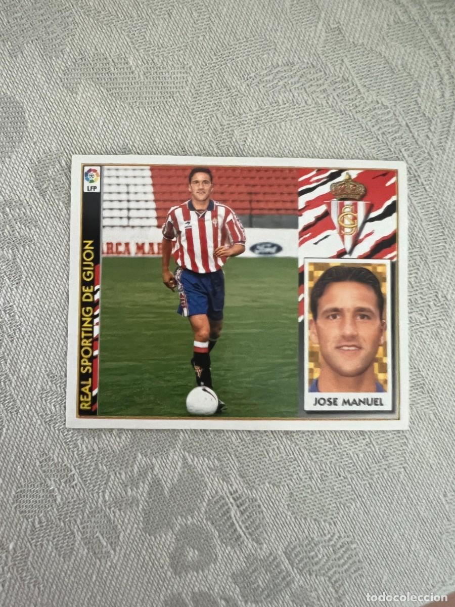 Figurine di Calcio: JOSE MANUEL SPORTING GIJON COLOCA SIN PEGAR EDICIONES ESTE 97 98 1997 1998