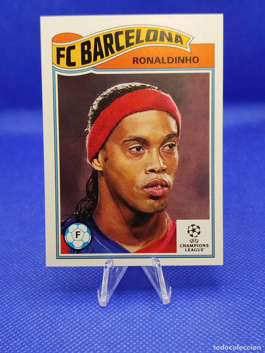 Cromos de f&uacute;tbol: #874 RONALDINHO FC BARCELONA 2026 TOPPS LIVING SET UEFA CHAMPIONS LEAGUE 1/1458