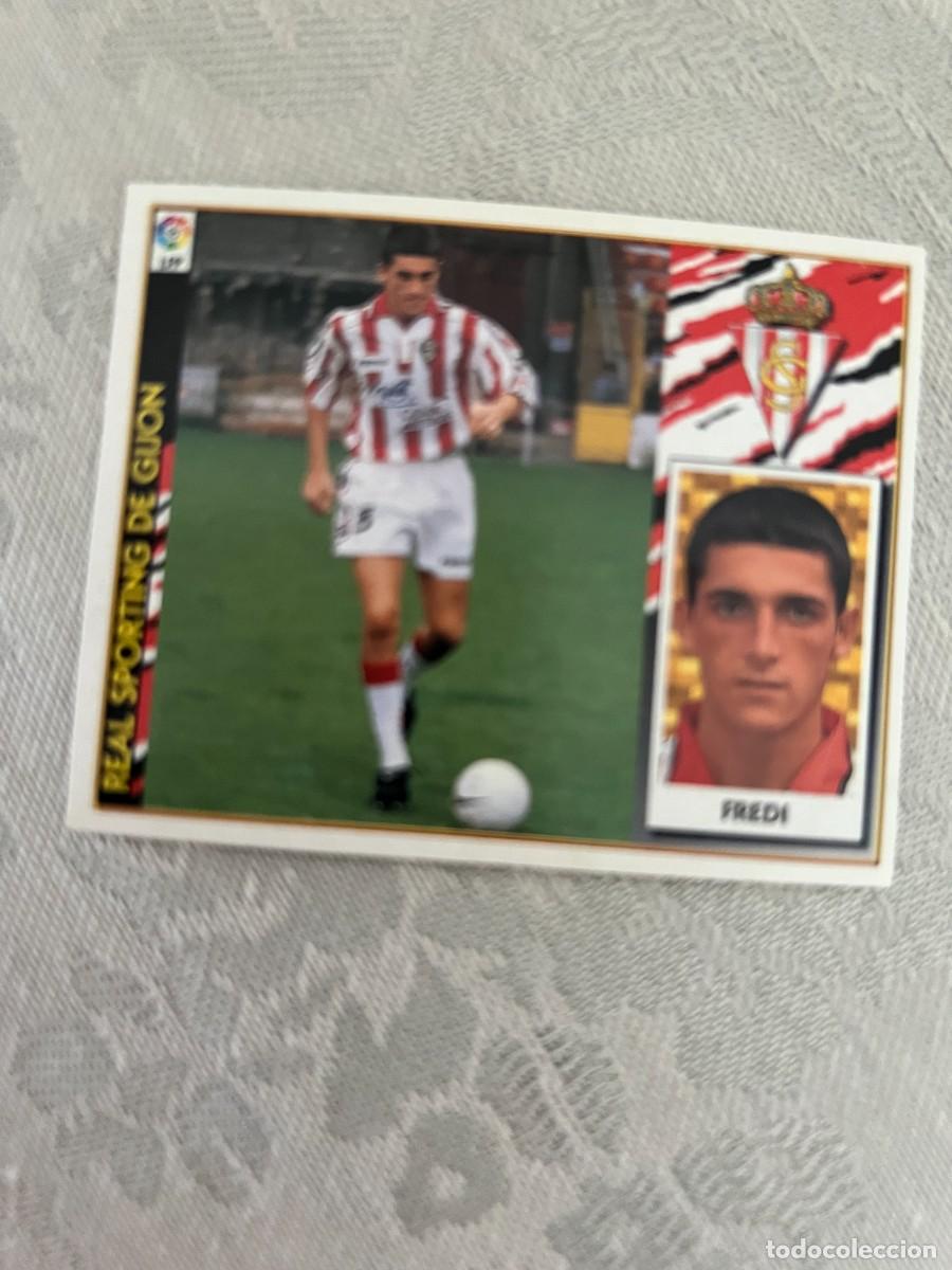 Cromos de f&uacute;tbol: FREDI SPORTING GIJON COLOCA SIN PEGAR EDICIONES ESTE 97 98 1997 1998