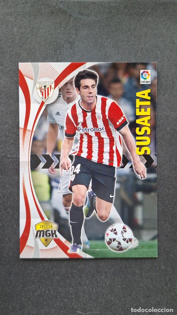 Cromos de f&uacute;tbol: L1 SUSAETA ATHLETIC CLUB DE BILBAO 16 PANINI MEGACRACKS 2015 2016 15 16