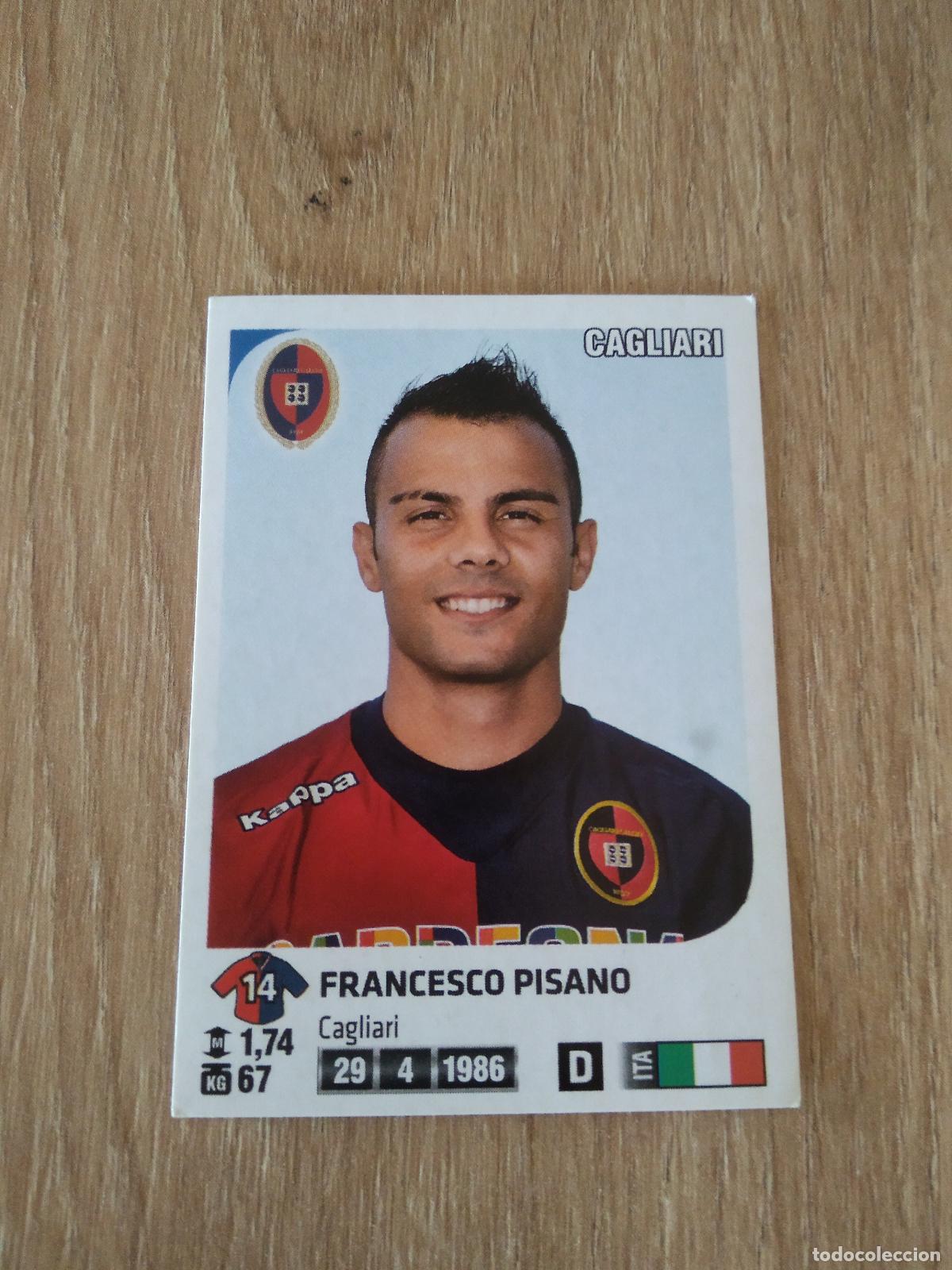 Cromos de f&uacute;tbol: 58 FRANCESCO PISANO CAGLIARI CROMO FUTBOL PANINI LIGA ITALIA 2011-2012 CALCIATORI 11-12