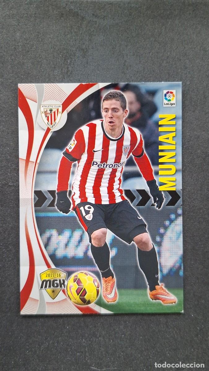 Cromos de f&uacute;tbol: L1 MUNIAIN ATHLETIC CLUB DE BILBAO 17 PANINI MEGACRACKS 2015 2016 15 16