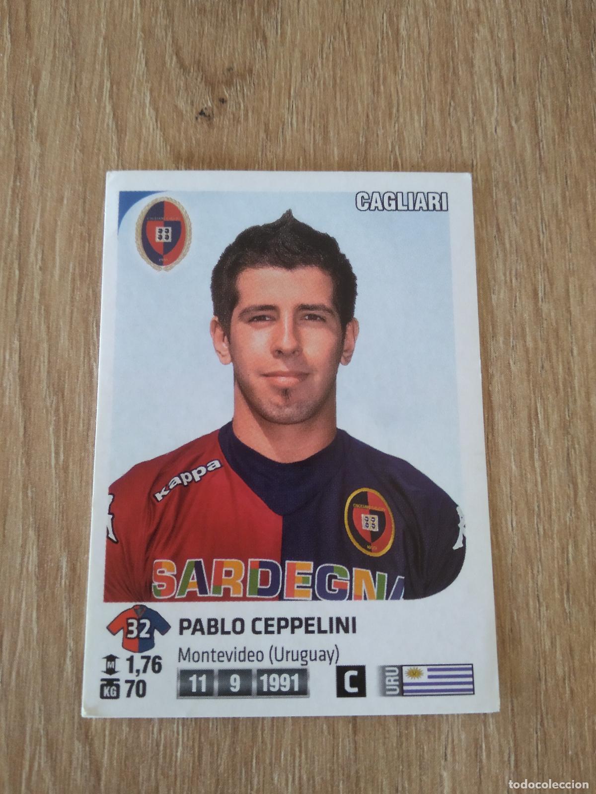 Cromos de f&uacute;tbol: 66 PABLO CEPPELINI CAGLIARI CROMO FUTBOL PANINI LIGA ITALIA 2011-2012 CALCIATORI 11-12