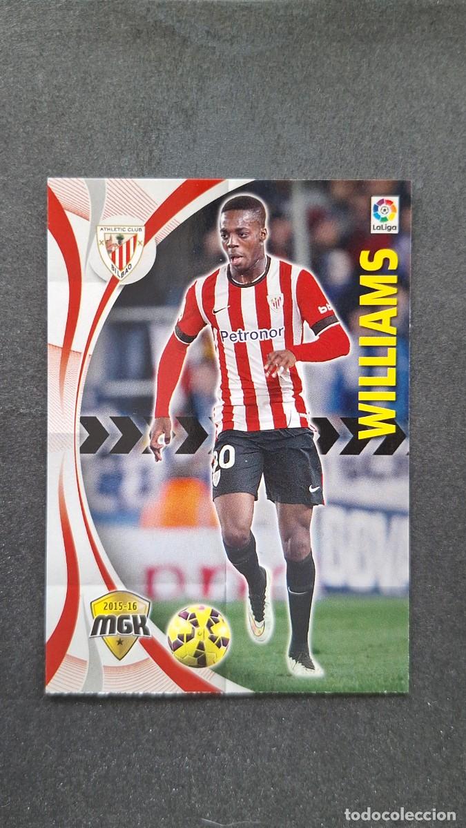 Cromos de f&uacute;tbol: L1 WILLIAMS ATHLETIC CLUB DE BILBAO 18 PANINI MEGACRACKS 2015 2016 15 16