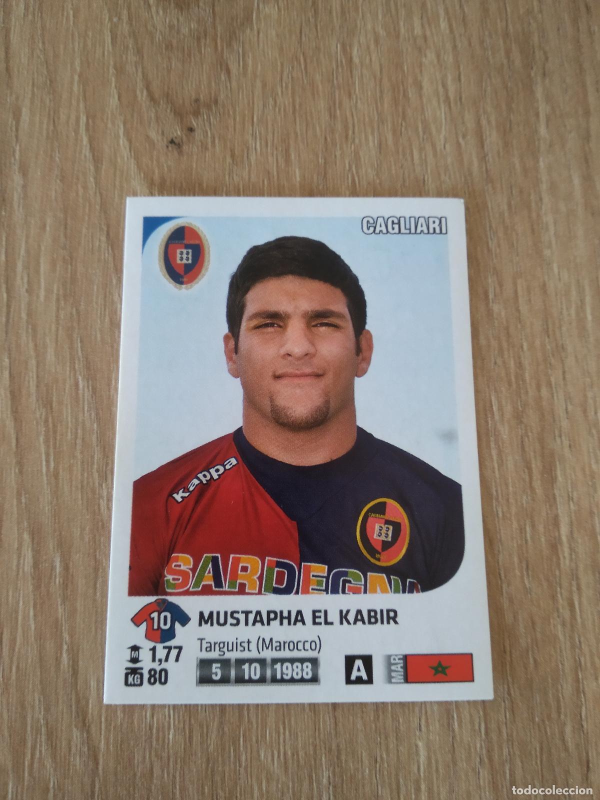 Cromos de f&uacute;tbol: 69 MUSTAPHA EL KABIR CAGLIARI CROMO FUTBOL PANINI LIGA ITALIA 2011-2012 CALCIATORI 11-12