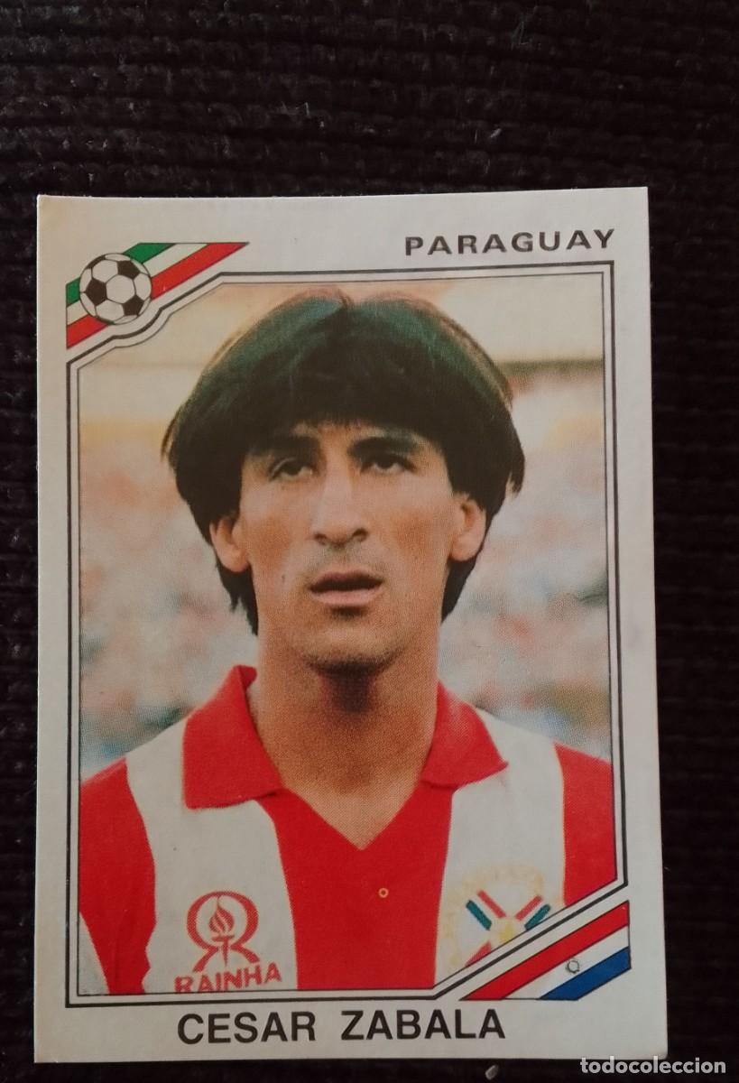 Cromos de f&uacute;tbol: CROMO MEXICO 86. CESAR ZABALA. 151. PANINI.